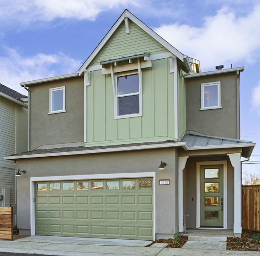 Potrero at Land Park completed two-story home