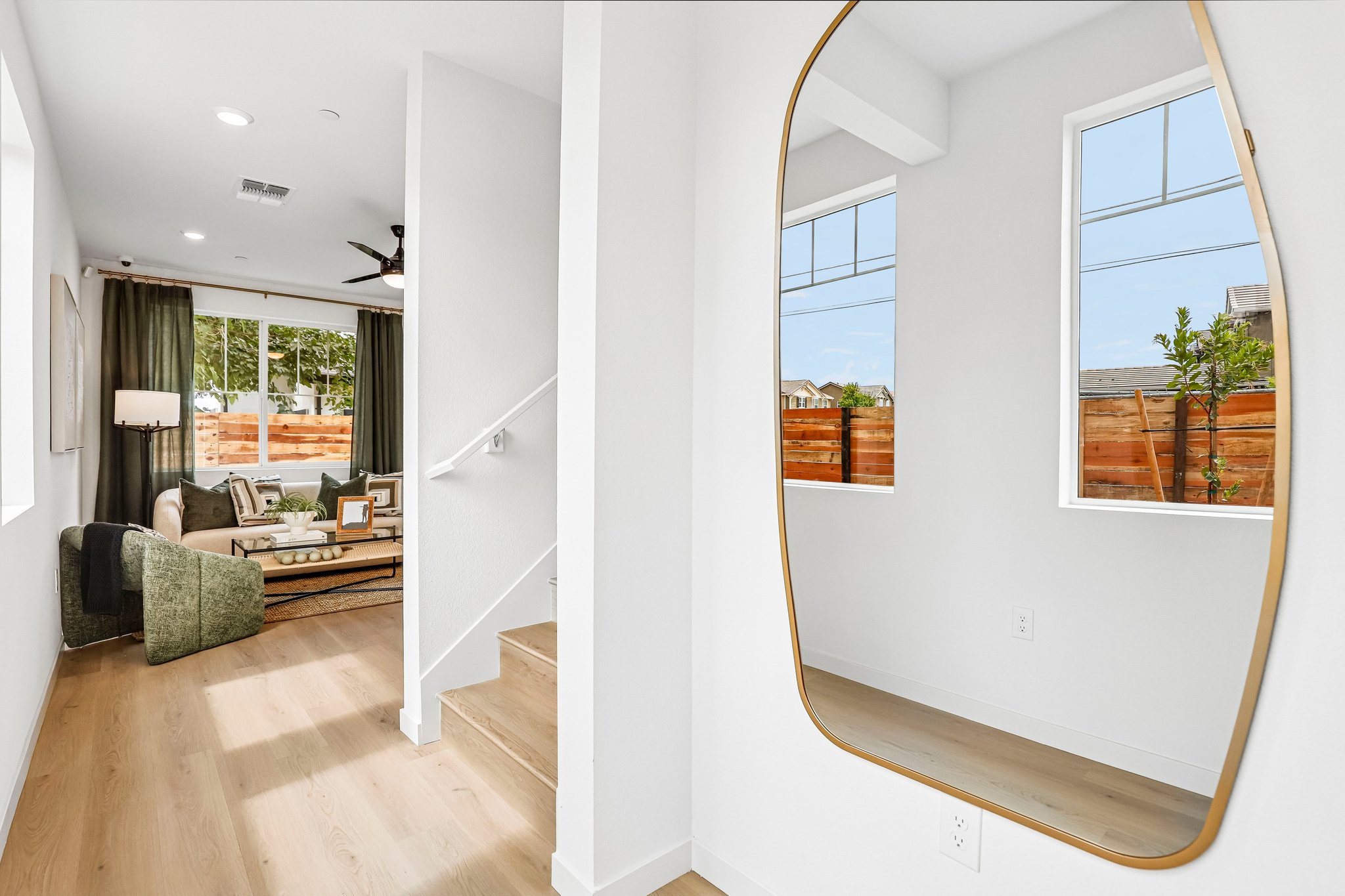 Courtyards at Cotton Lane — Entry looking into great room