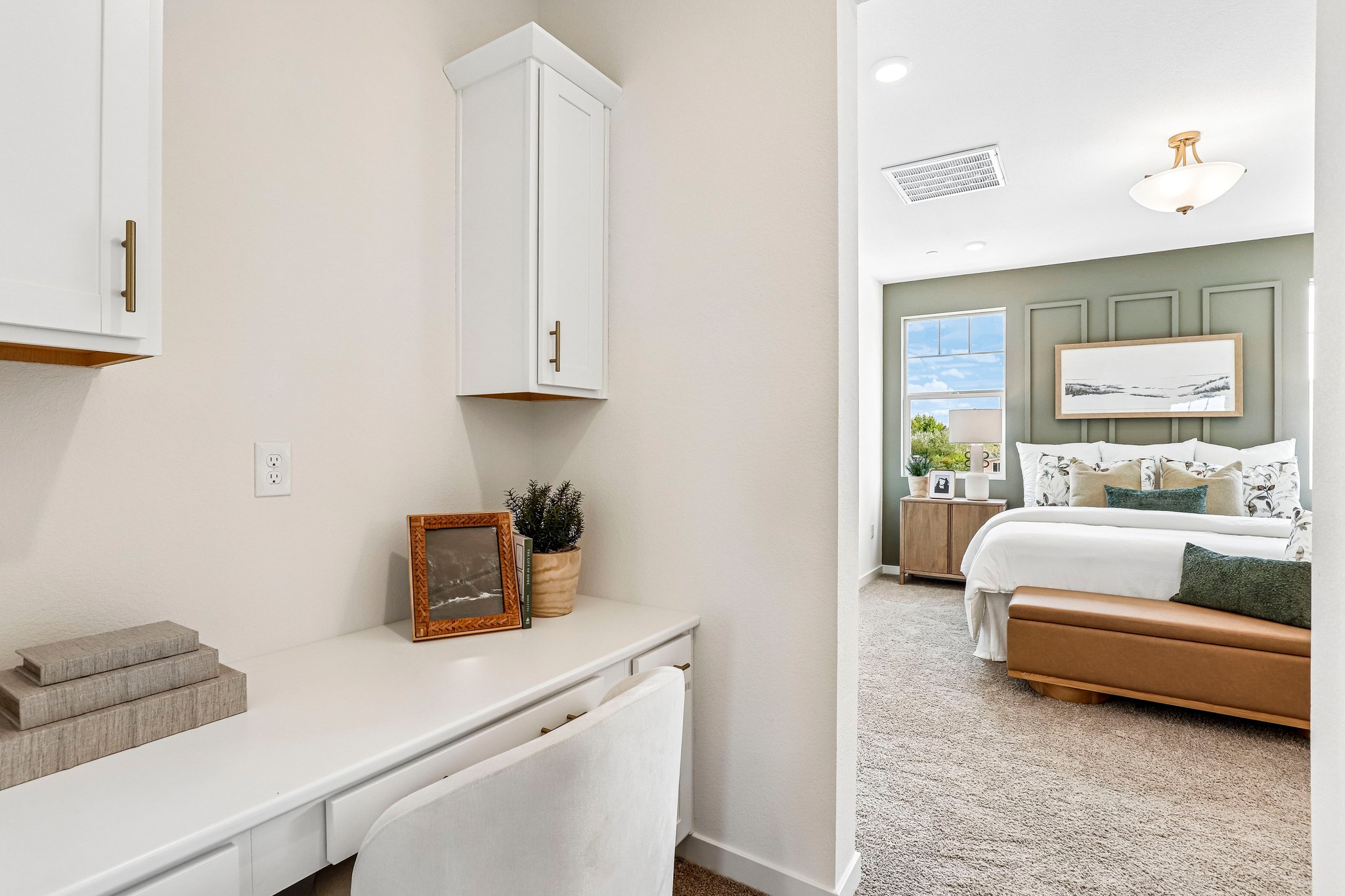 Courtyards at Cotton Lane — Primary suite hallway view