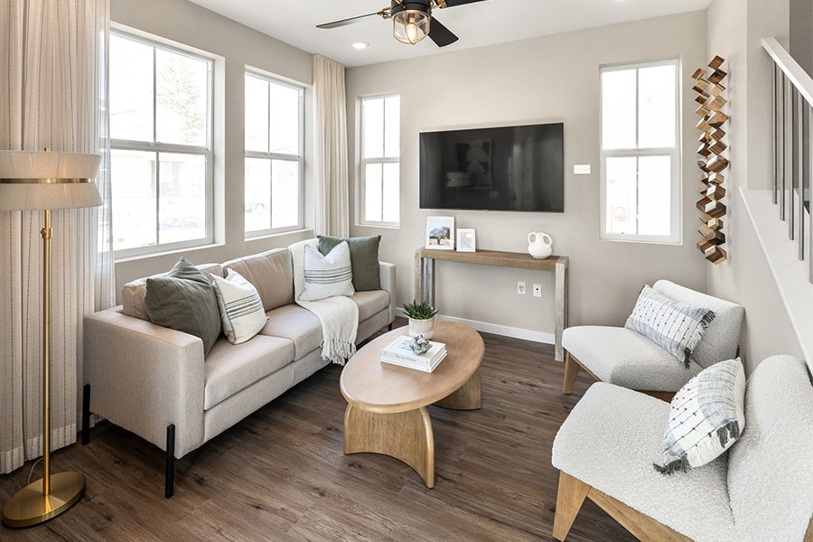 Danville Plan 4 family room
