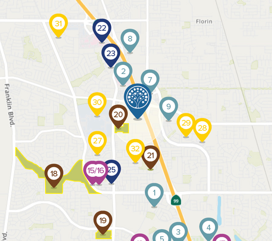 Area map