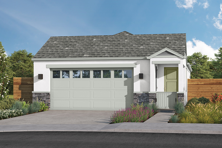 Scottsdale Plan 2 — Cottage exterior elevation